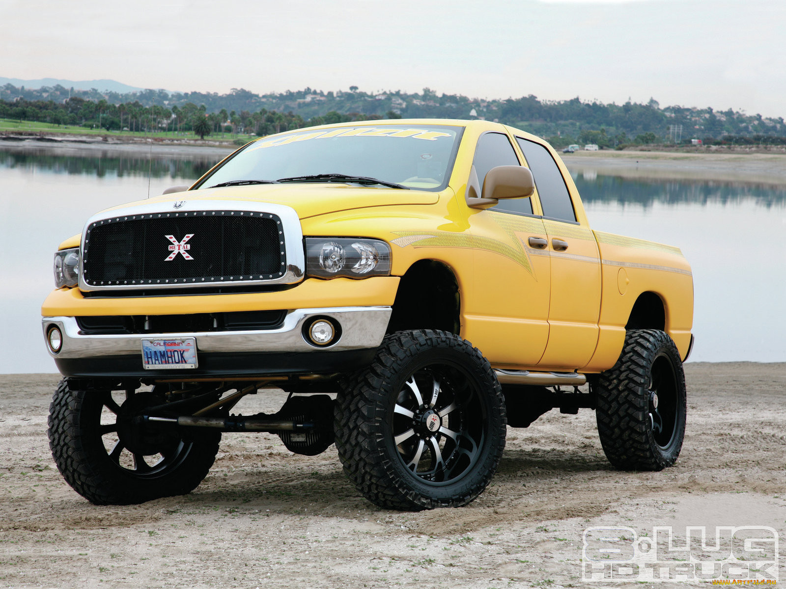 , custom, pick, up, dodge
